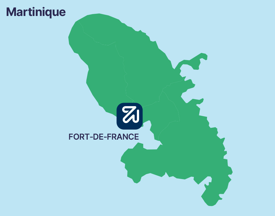 VI pro location Martinique